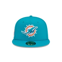 Miami Dolphins NFL Patch Up 59FIFTY Cerrada