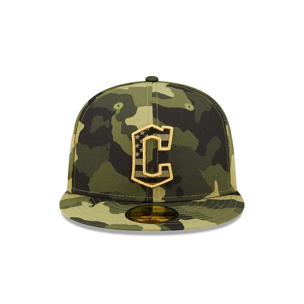 Cleveland Guardians MLB Armed Forces Day 2022 59FIFTY Cerrada