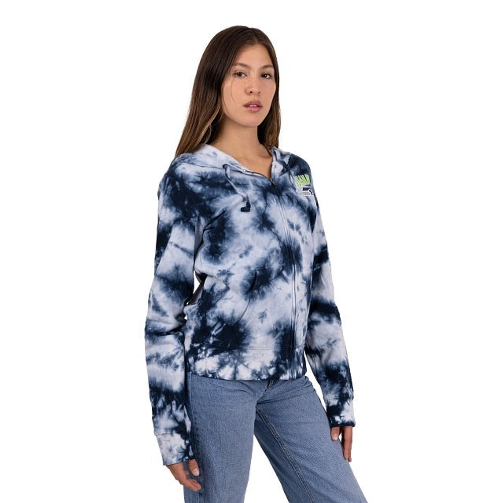 Sudadera Seattle Seahawks NFL Tie Dye para Mujer