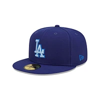 Los Angeles Dodgers MLB Monocamo 59FIFTY Cerrada