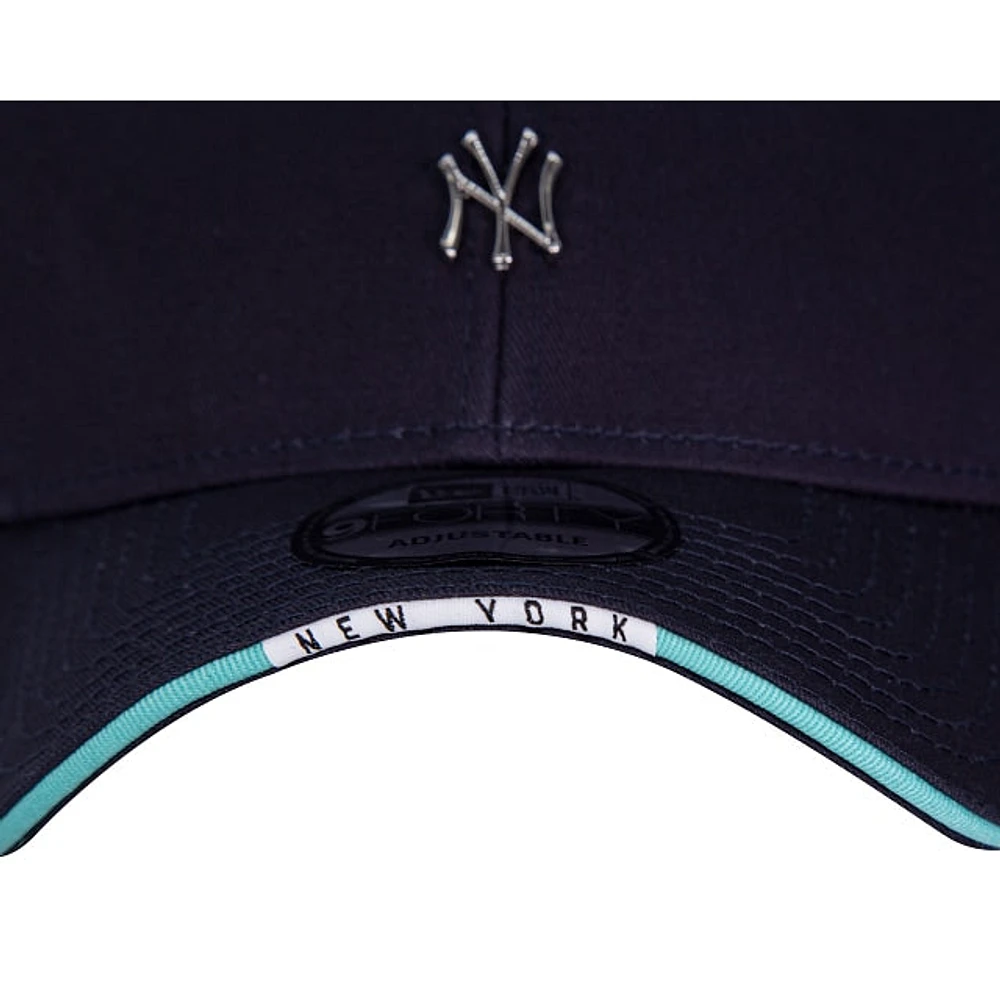 New York Yankees Sandwich Mini Metal 9FORTY Strapback Navy