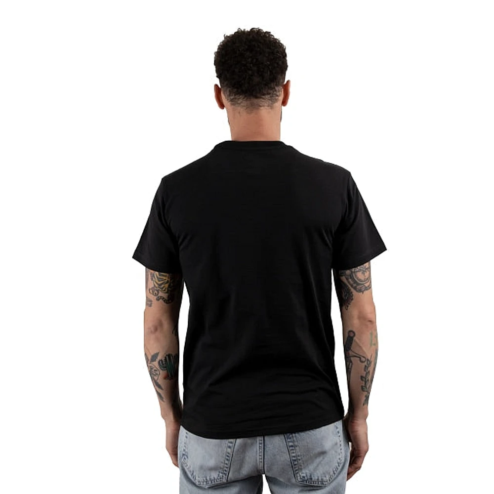 Playera Manga Corta New Era Pocket Negra