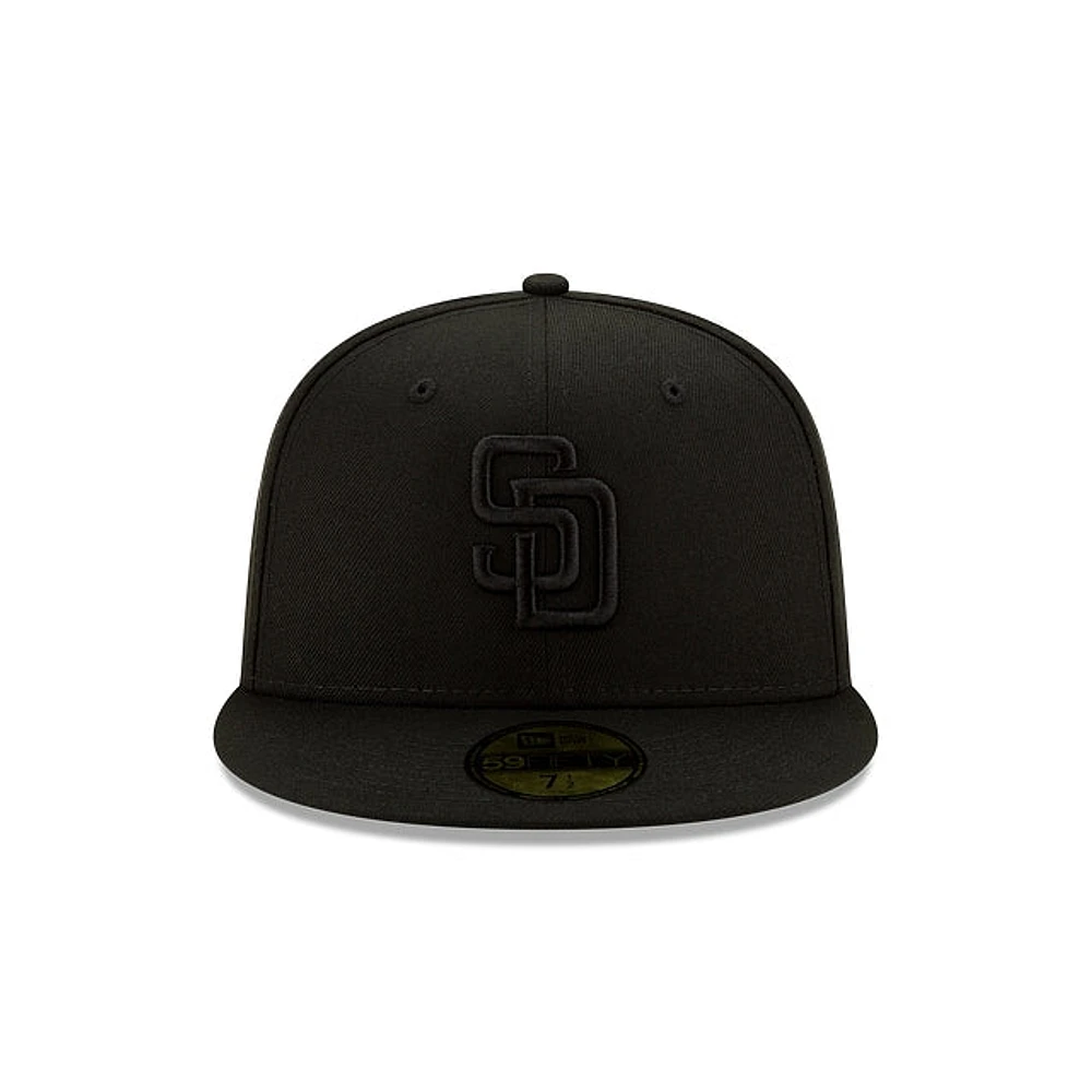 San Diego Padres Black On 59FIFTY Cerrada