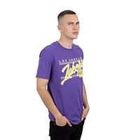 Playera Manga Corta Los Angeles Lakers NBA Throwback