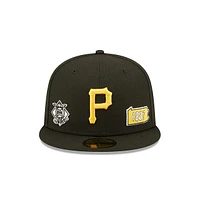 Pittsburgh Pirates Throwback 59FIFTY Cerrada