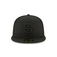 San Francisco Giants Black On 59FIFTY Cerrada