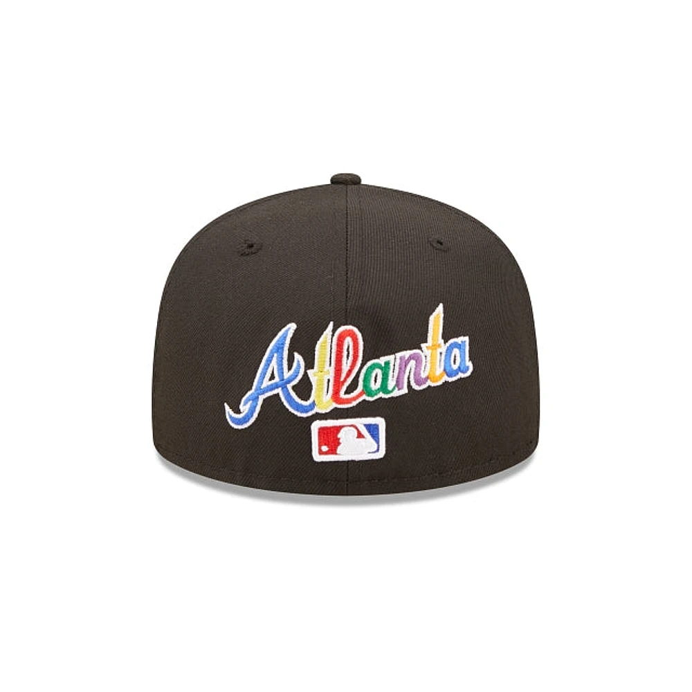 Atlanta Braves MLB Prismatic 59FIFTY Cerrada