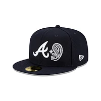 Atlanta Braves Patchwork  59FIFTY Cerrada