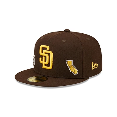 San Diego Padres Throwback 59FIFTY Cerrada