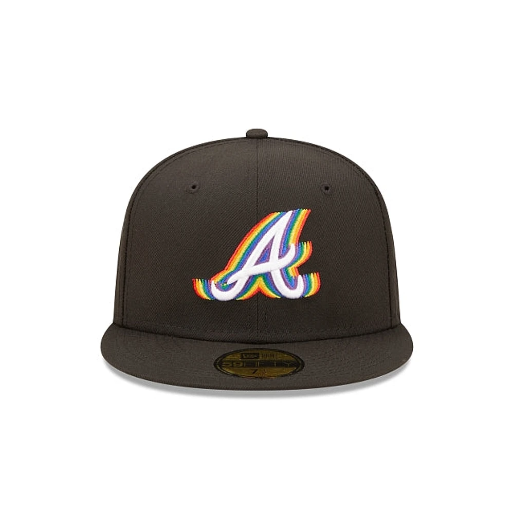 Atlanta Braves MLB Prismatic 59FIFTY Cerrada