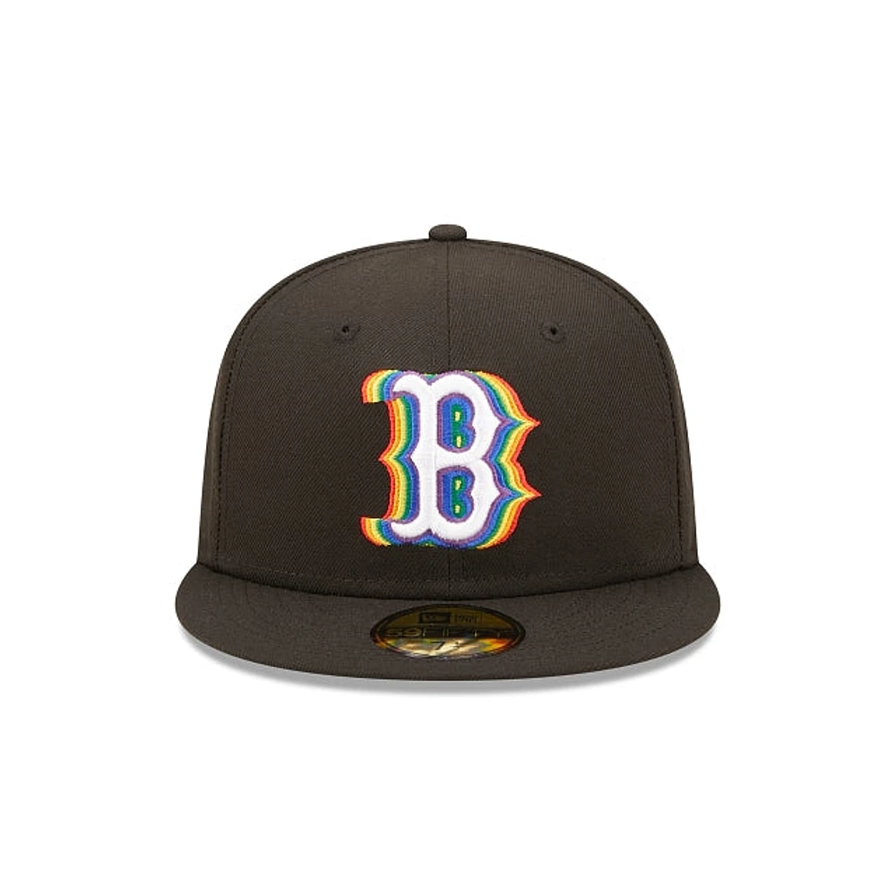 Boston Red Sox MLB Prismatic 59FIFTY Cerrada