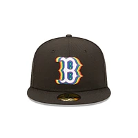 Boston Red Sox MLB Prismatic 59FIFTY Cerrada