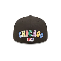 Chicago Cubs MLB Prismatic 59FIFTY Cerrada