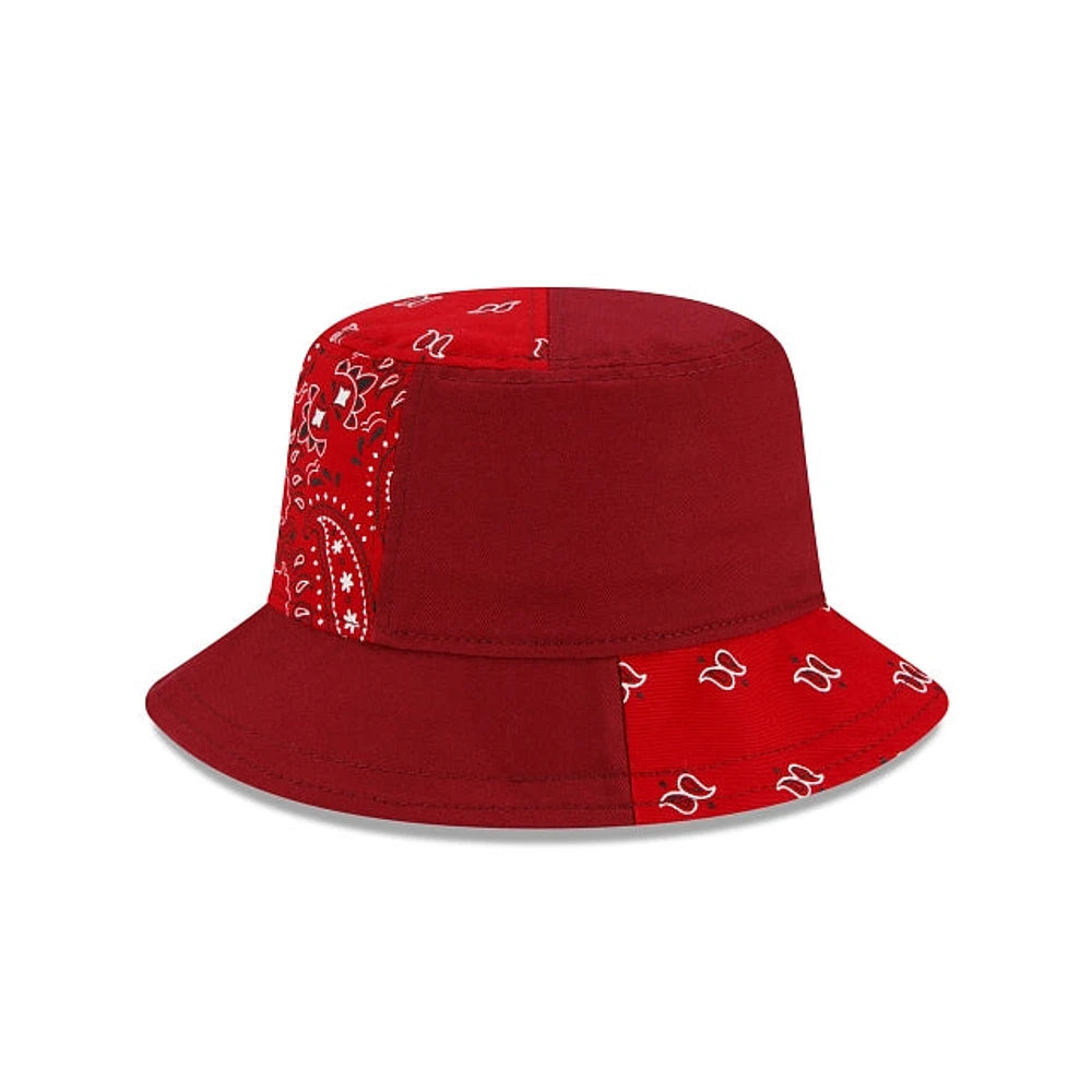 Bucket New Era Patchwork Roja