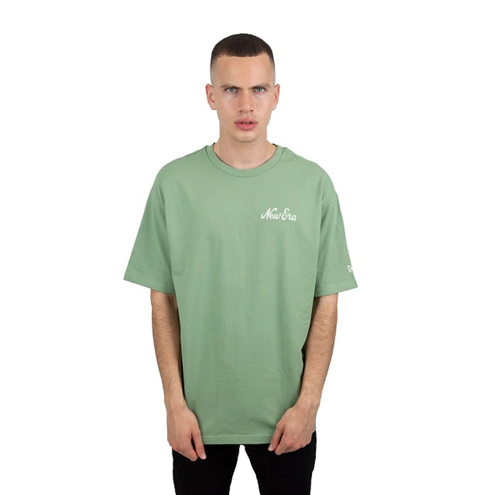 Playera Manga Corta New Era Half Time Verde