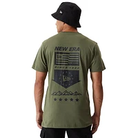 Playera Manga Corta  New Era Outdoor Utility Verde