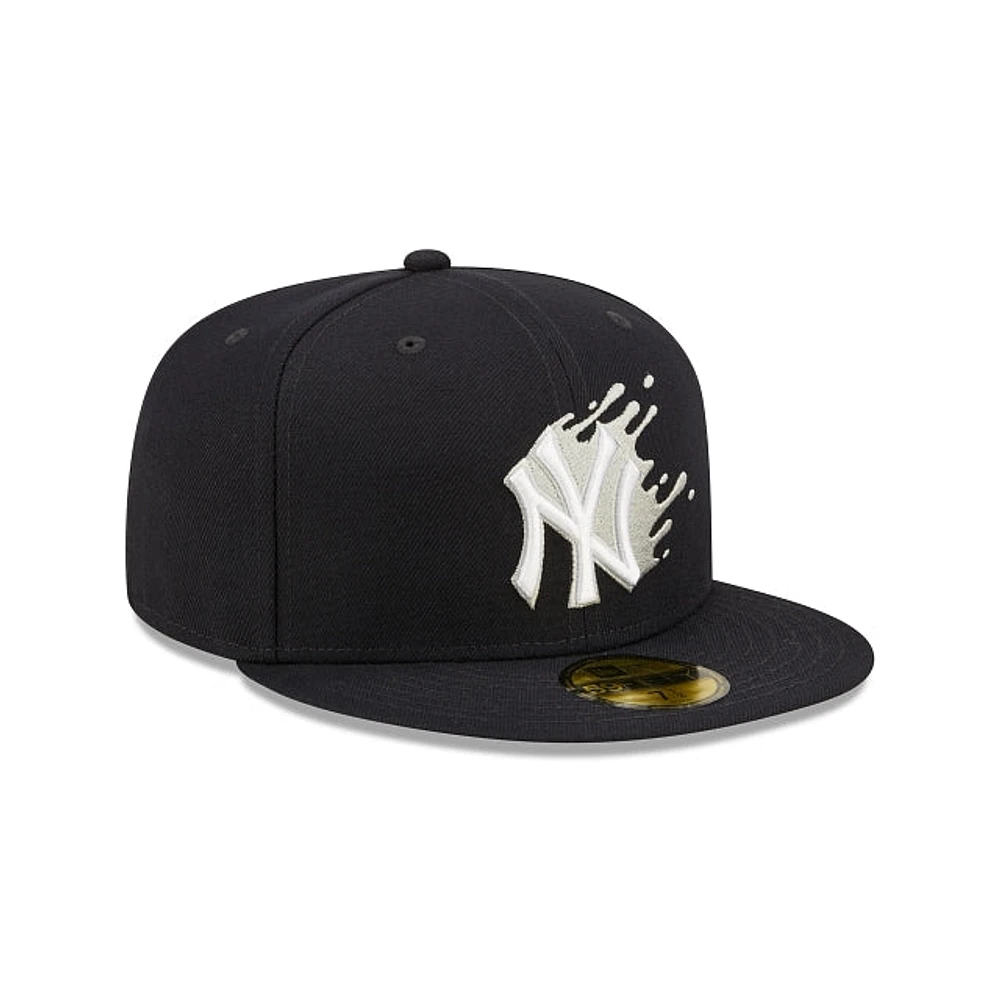 New York Yankees Splatter 59FIFTY Cerrada