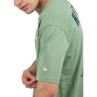 Playera Manga Corta New Era Half Time Verde