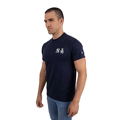 Playera Manga Corta New York Yankees Kanji MLB Navy