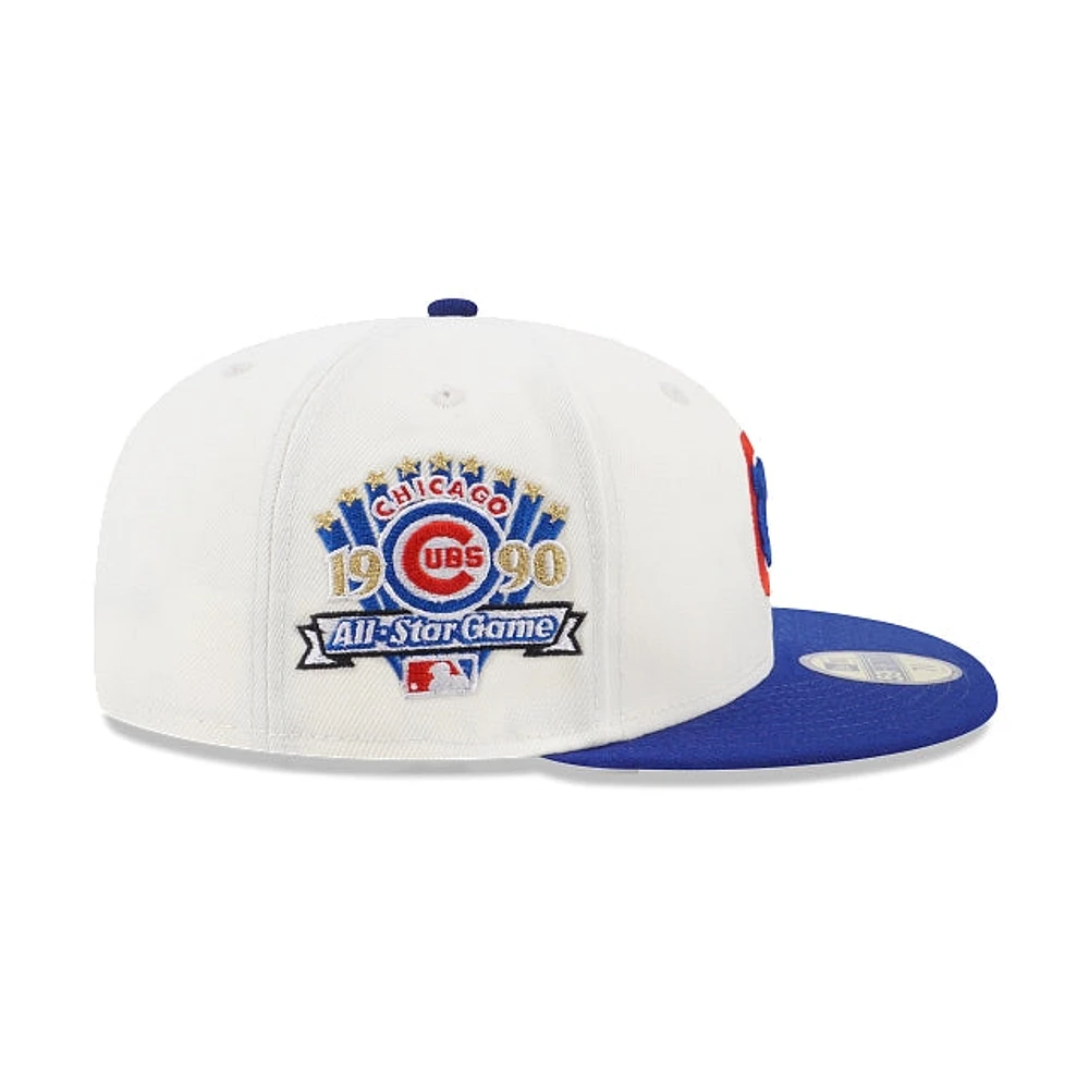 Chicago Cubs MLB White Pack 59FIFTY Cerrada
