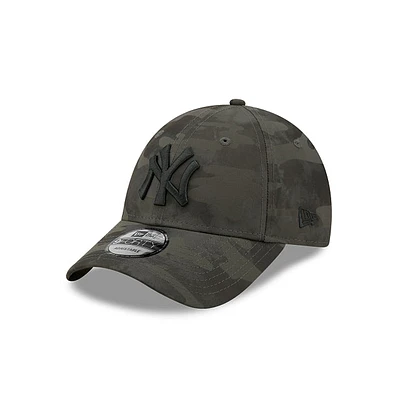 New York Yankees Tonal Camo 9FORTY Strapback Gris