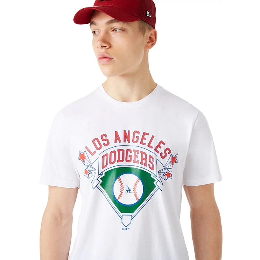 Playera Manga Corta Los Angeles Dodgers MLB Graphic