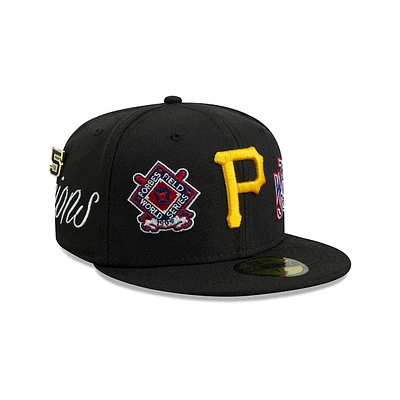 Pittsburgh Pirates MLB Historic Champs 59FIFTY Cerrada