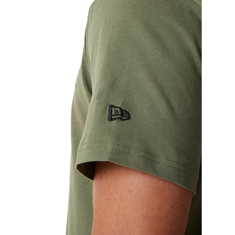 Playera Manga Corta  New Era Outdoor Utility Verde