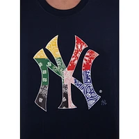 Playera Manga Corta New York Yankees Patchwork