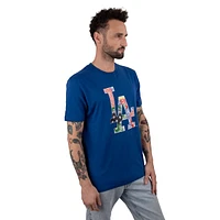 Playera Manga Corta Los Angeles Dodgers Patchwork