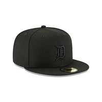 Detroit Tigers Black On 59FIFTY Cerrada