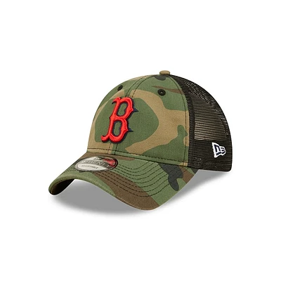 Boston Red Sox Camo Classic 9TWENTY Trucker Snapback