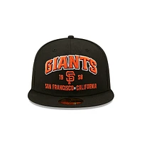 San Francisco Giants Stacked  59FIFTY Cerrada
