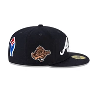 Atlanta Braves MLB Patch Pride 59FIFTY Cerrada