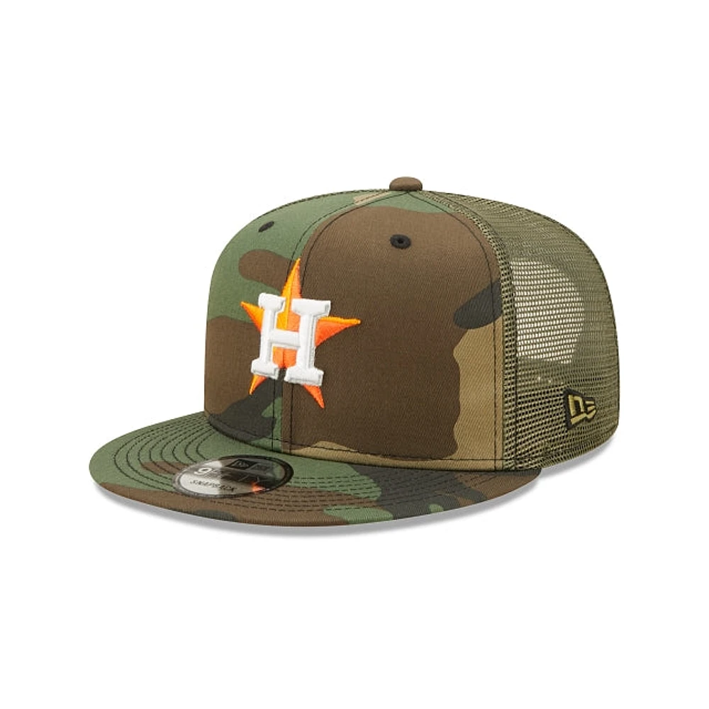 Houston Astros MLB Camo Truck 9FIFTY Snapback