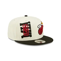 Miami Heat NBA Draft 2022 9FIFTY Snapback