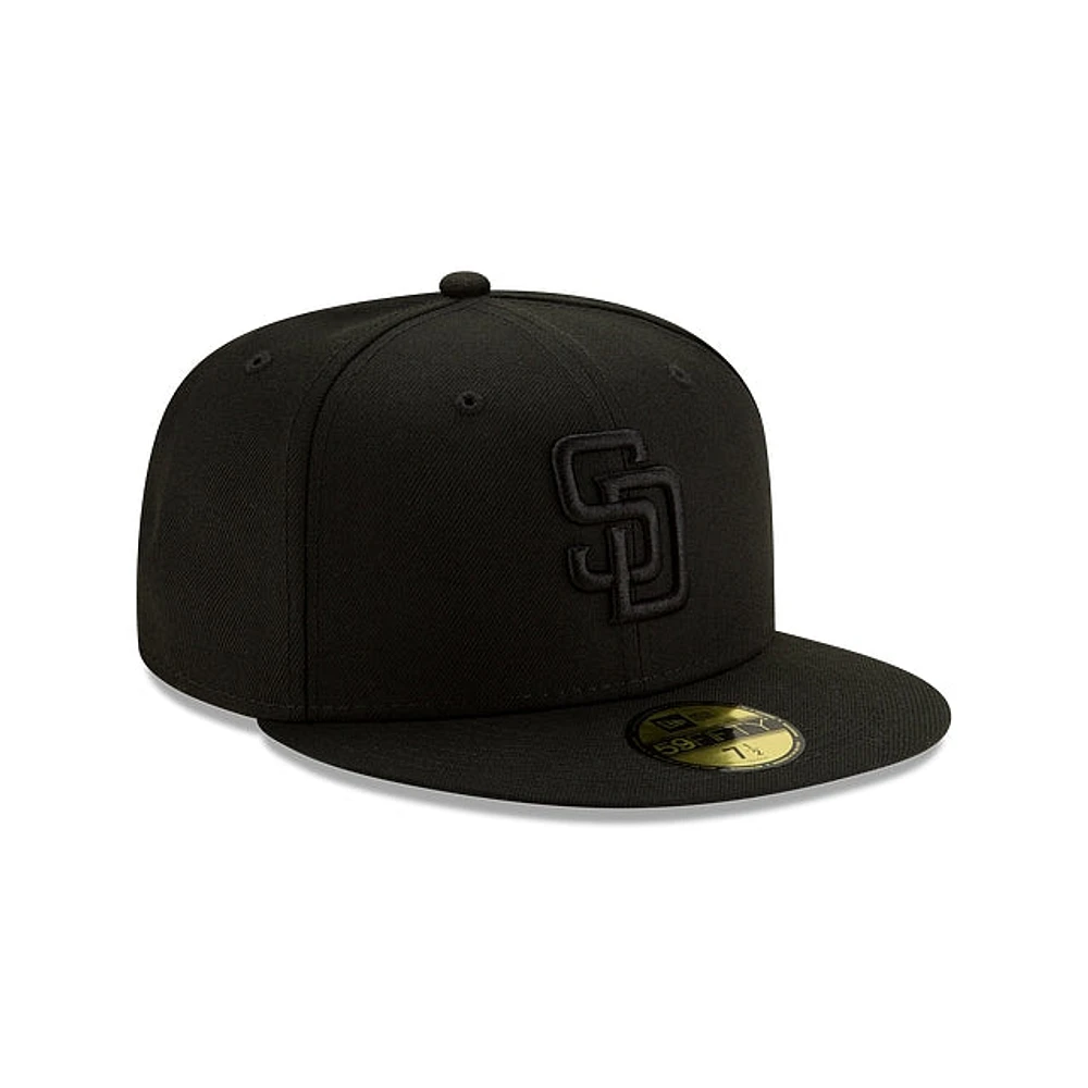 San Diego Padres Black On 59FIFTY Cerrada