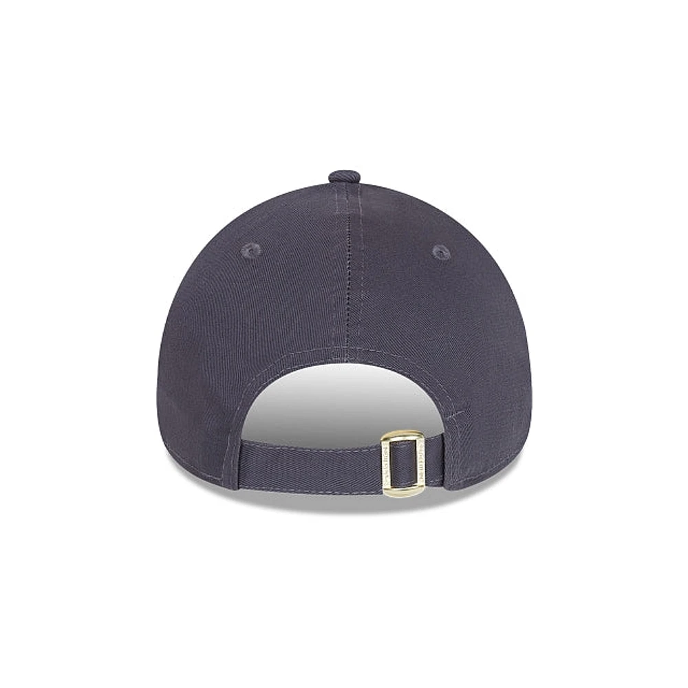 Detroit Tigers Metallic Logo  9FORTY Strapback Gris