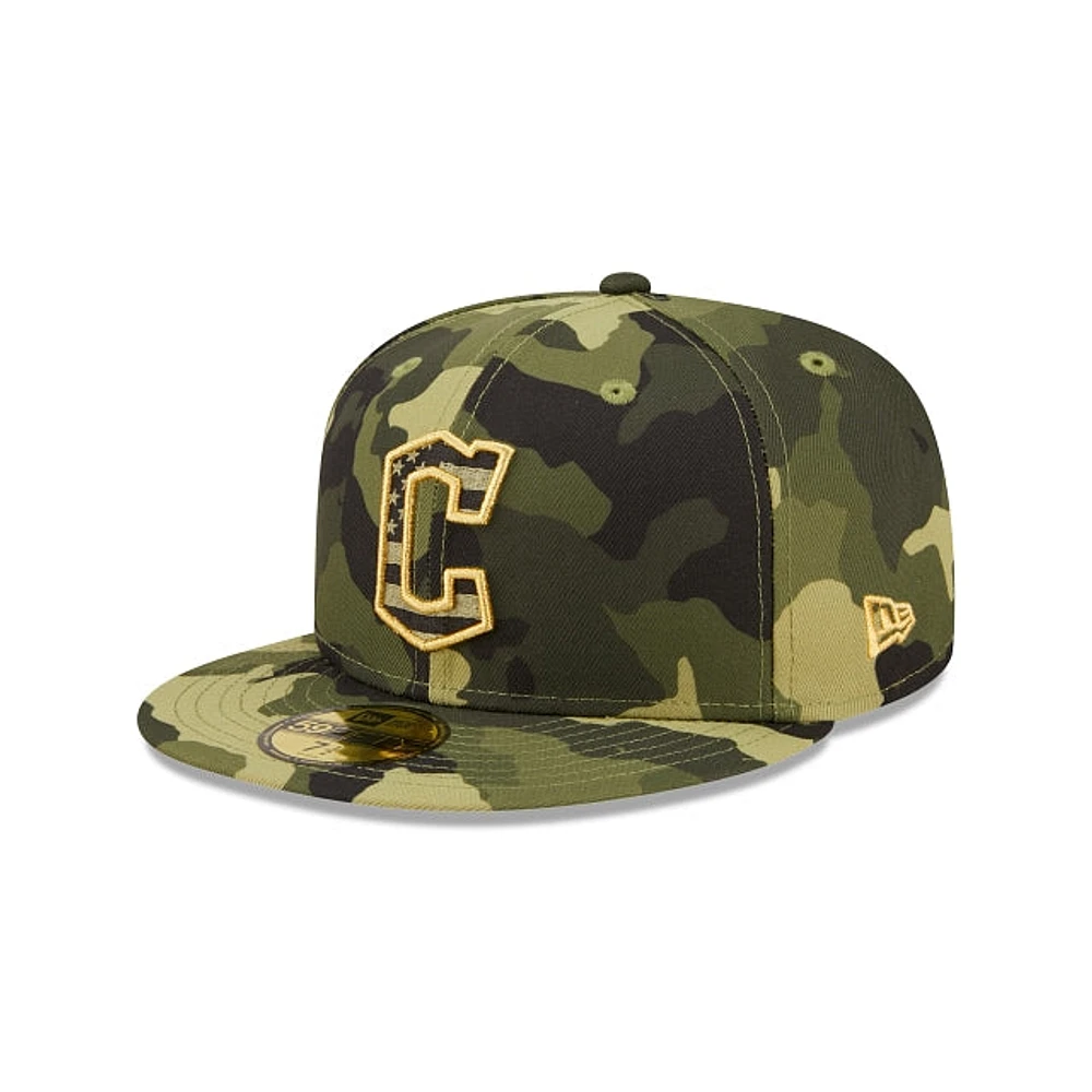 Cleveland Guardians MLB Armed Forces Day 2022 59FIFTY Cerrada