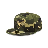 Toronto Blue Jays MLB Armed Forces Day 2022 59FIFTY Cerrada