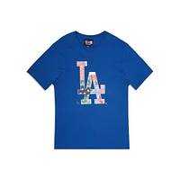 Playera Manga Corta Los Angeles Dodgers Patchwork