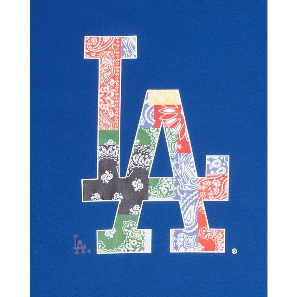 Playera Manga Corta Los Angeles Dodgers Patchwork