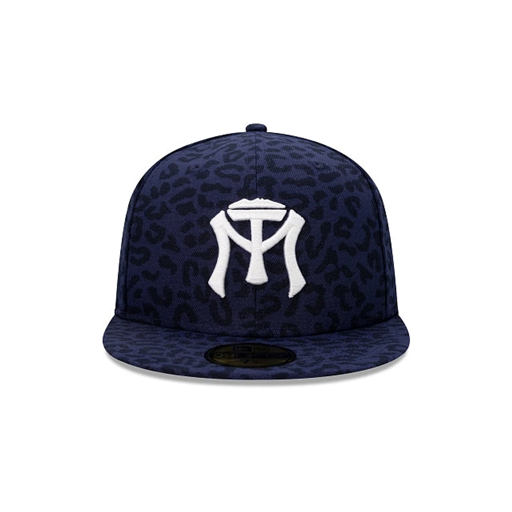 Sultanes de Monterrey LMB Animal Print 59FIFTY Cerrada