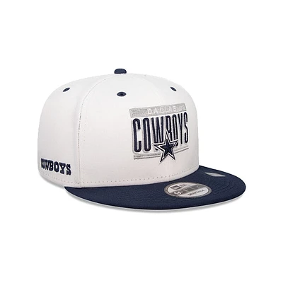 Dallas Cowboys Retro Title 9FIFTY Snapback