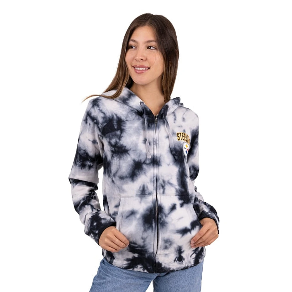 Sudadera Pittsburgh Steelers NFL Tie Dye para Mujer