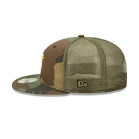 Houston Astros MLB Camo Truck 9FIFTY Snapback