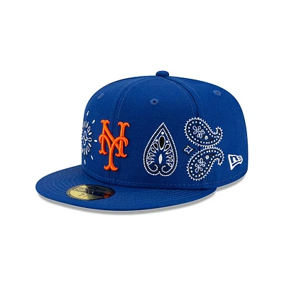 New York Mets Paisley Elements  59FIFTY Cerrada