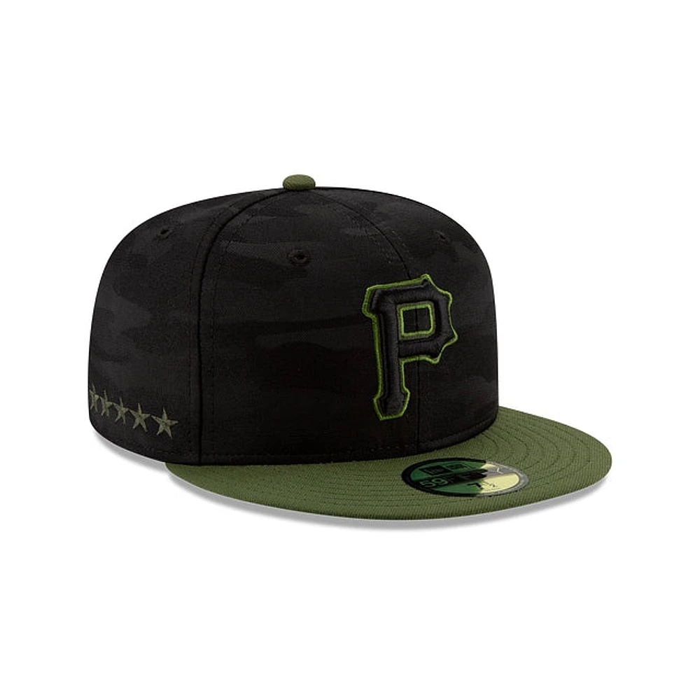 Pittsburgh Pirates Authentic Collection 59FIFTY Cerrada