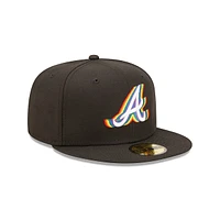 Atlanta Braves MLB Prismatic 59FIFTY Cerrada