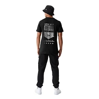 Playera Manga Corta  New Era Outdoor Utility Negra